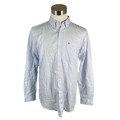 Miesten Tommy Hilfiger - Kauluspaita, koko XL - Vaaleansininen ()