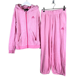 Tyttöjen Adidas - Collegeasu, koko 146 - 152 - Vaaleanpunainen (1)