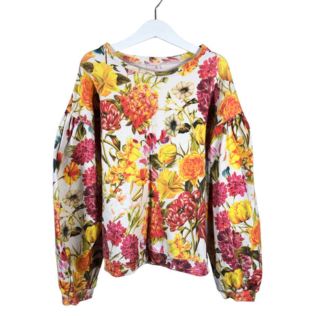 Tyttöjen Metsola - Collegepaita, koko 134 - 140 - Valkoinen ()