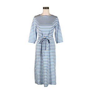 Naisten Marimekko - Trikoomekko, koko 36 - Vaaleansininen (1)