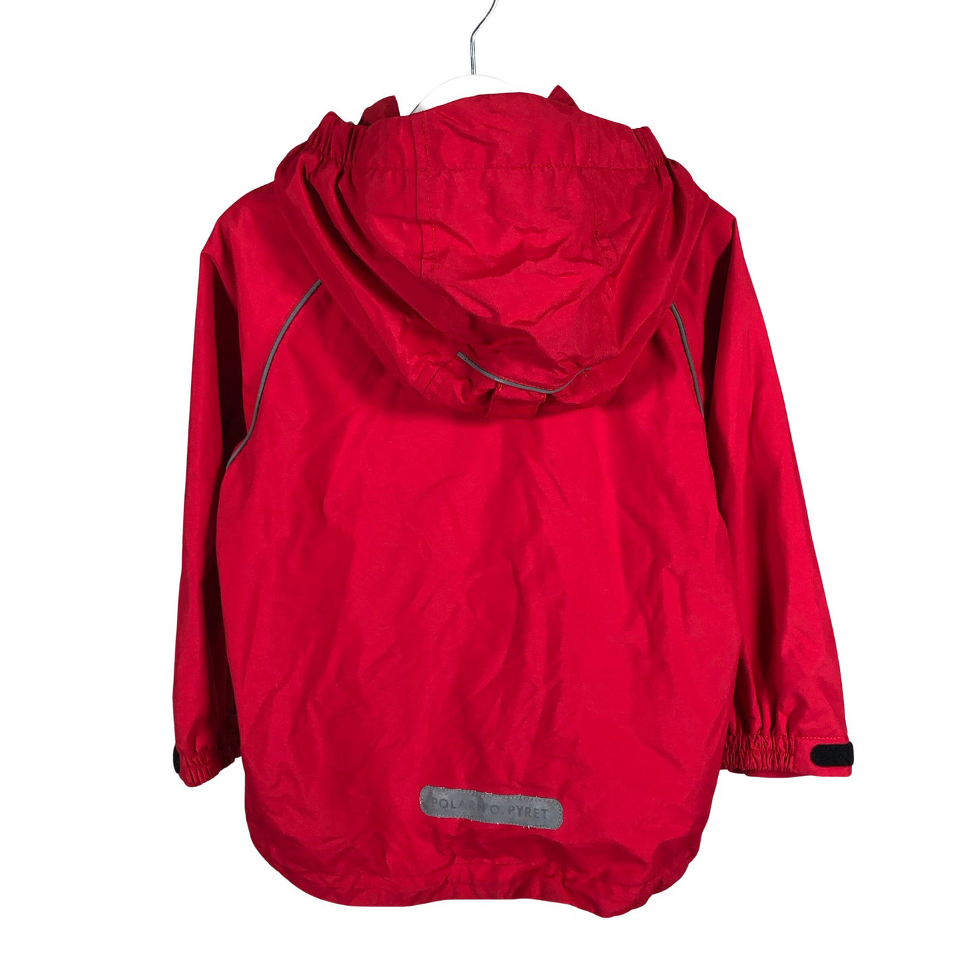 Unisex Polarn O. Pyret - Välikausitakki, koko 104 - 110 - Punainen (2)