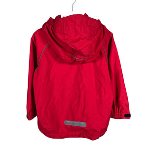 Unisex Polarn O. Pyret - Välikausitakki, koko 104 - 110 - Punainen (2)