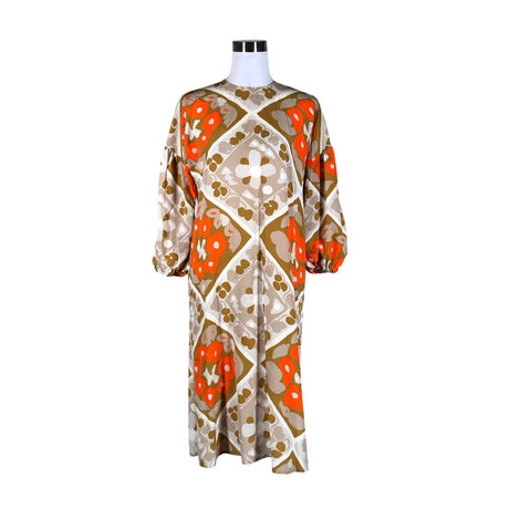 Naisten Marimekko - Sifonkimekko, koko 38 - Beige ()