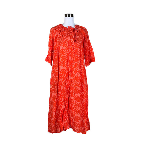Naisten Marimekko - Sifonkimekko, koko 38 - Punainen ()