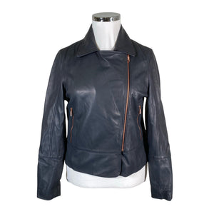 Naisten Ted Baker - Nahkatakki, koko 44 - Harmaa (3)