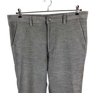 Miesten Knowledge Cotton Apparel - Kangashousut, koko W34 - Harmaa (2)