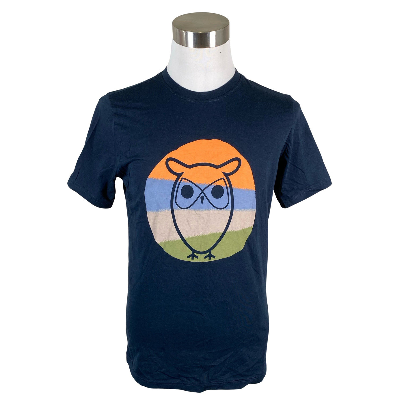 Miesten Knowledge Cotton Apparel - T-paita, koko M - Sininen (1)