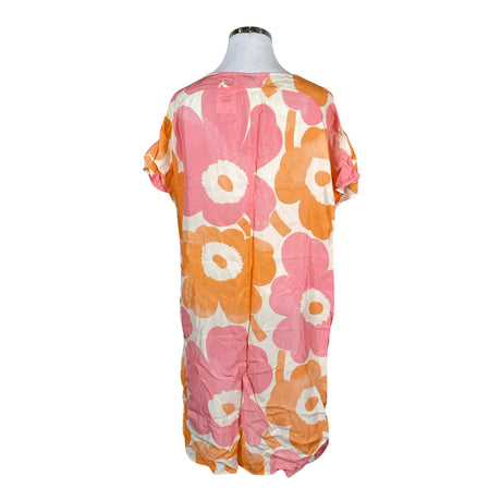Naisten Marimekko - Sifonkimekko, koko 42 - Oranssi (2)