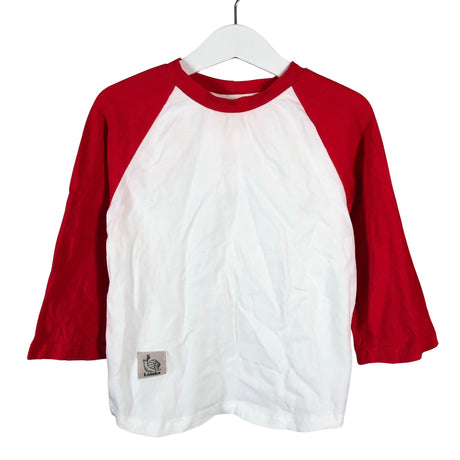 Unisex Laiska Ebba - Trikoopaita, koko 110 - 116 - Punainen ()