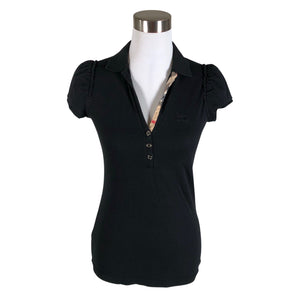 Naisten Burberry Brit - Pikeepaita, koko 36 - Musta (1)