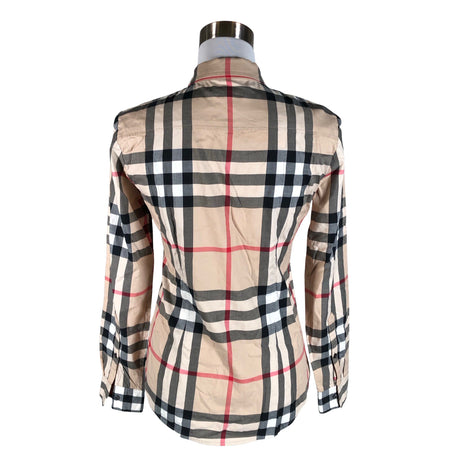 Naisten Burberry Brit - Kauluspaita, koko 36 - Ruskea (2)