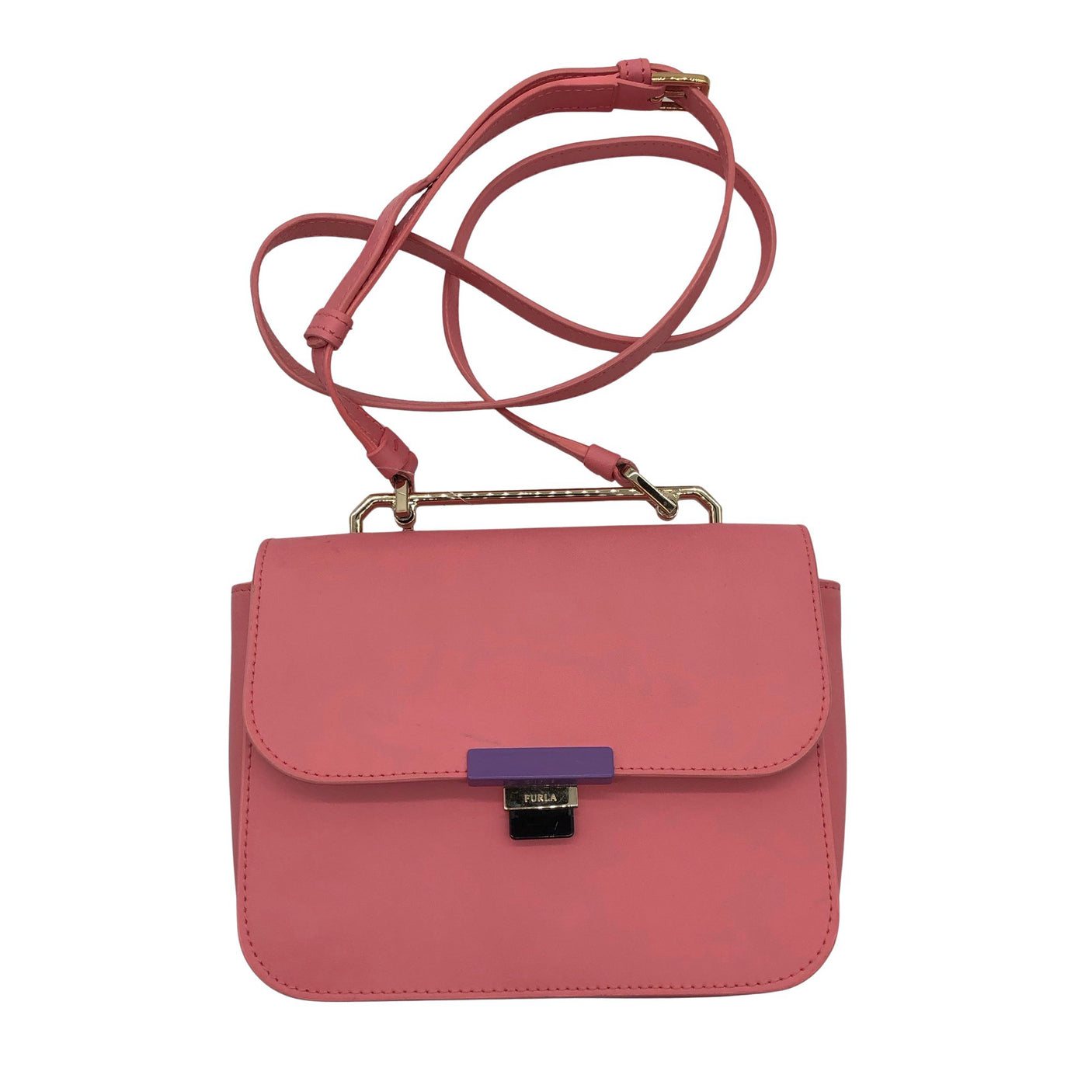Naisten Furla - Olkalaukku, koko Mini - Vaaleanpunainen (1)