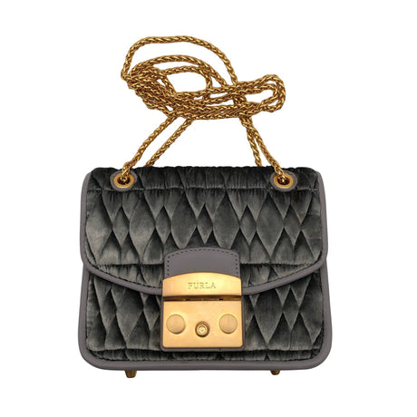 Naisten Furla - Olkalaukku, koko Mini - Harmaa ()