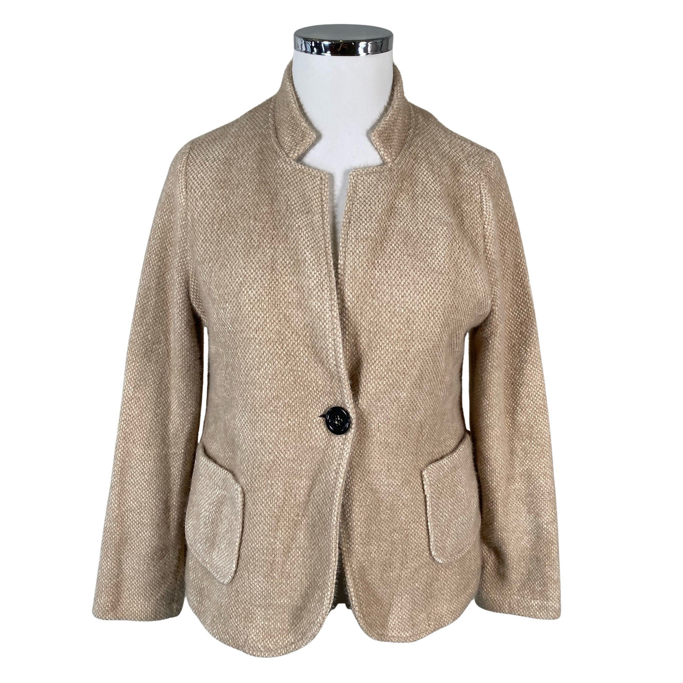 Naisten Crazy Wool - Jakku, koko 42 - Beige (1)