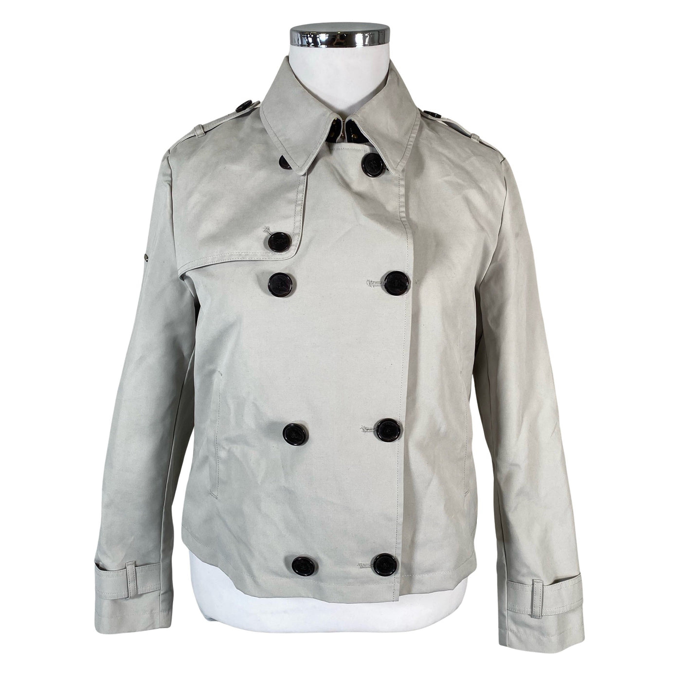 Naisten Superdry - Trenssitakki, koko 44 - Harmaa (1)