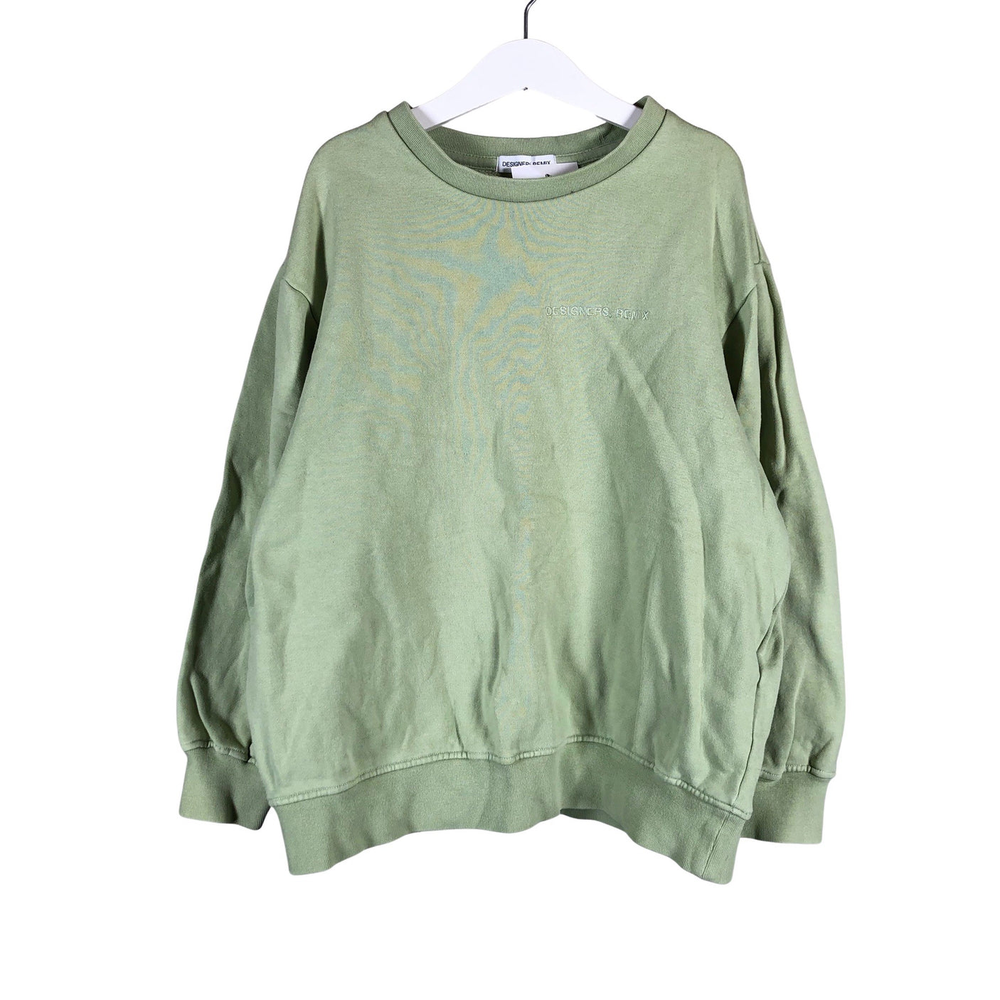 Tyttöjen Designers Remix - Collegepaita, koko 134 - 140 - Vihreä (1)