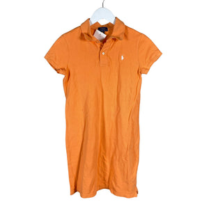 Tyttöjen Polo Ralph Lauren - Pikeemekko, koko 164 - 170 - Oranssi (1)
