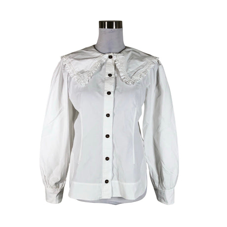 Naisten Ganni - Pusero, koko 38 - Valkoinen ()