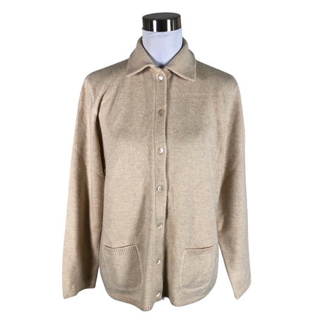 Naisten Repeat - Neuletakki, koko 40 - Beige ()