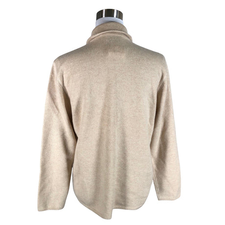 Naisten Repeat - Neuletakki, koko 40 - Beige (2)