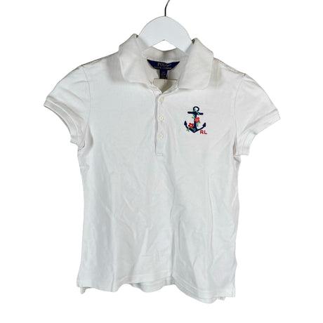 Tyttöjen Polo Ralph Lauren - Pikeepaita, koko 158 - 164 - Valkoinen ()