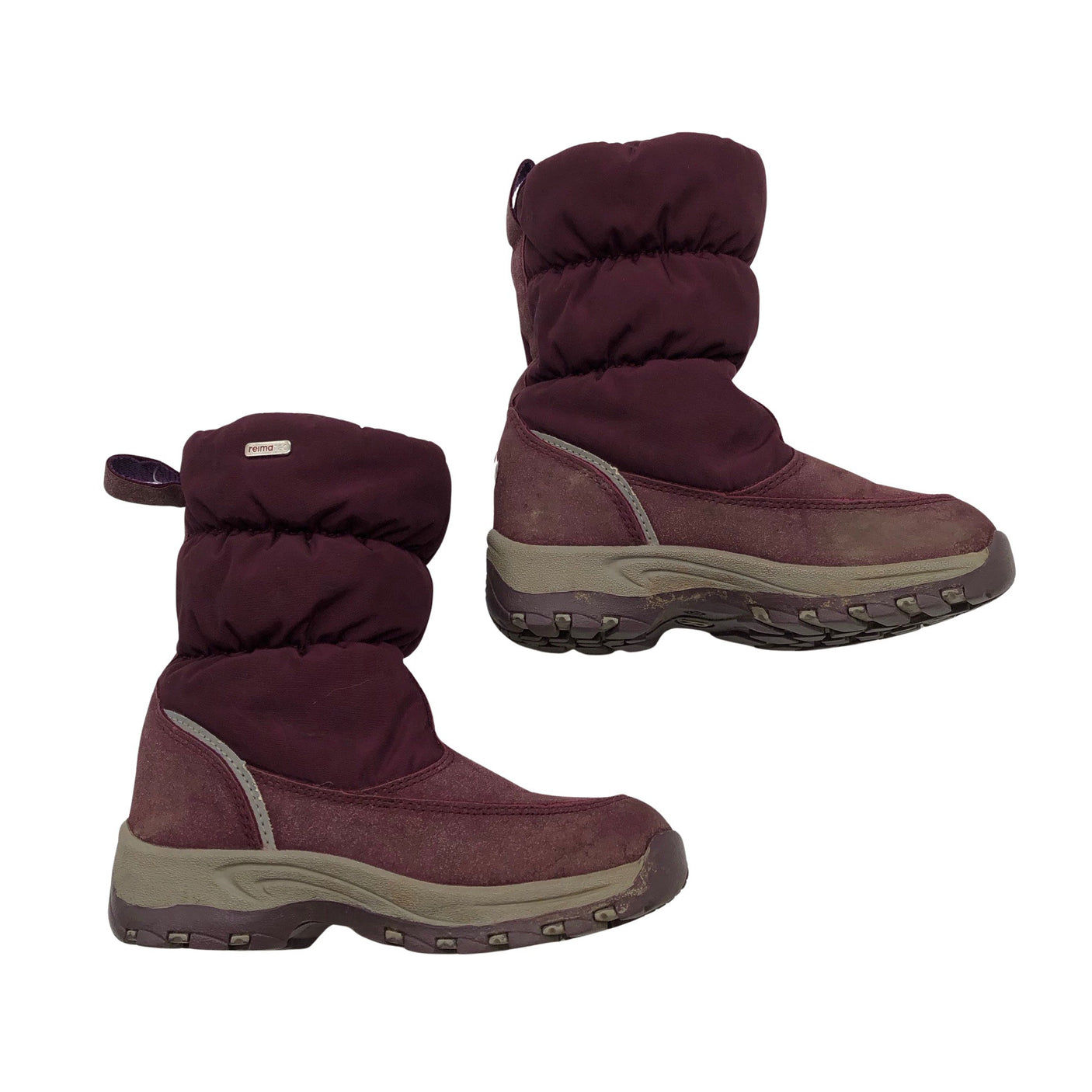 Unisex Reimatec - Talvikengät, koko 29 - Viininpunainen (1)