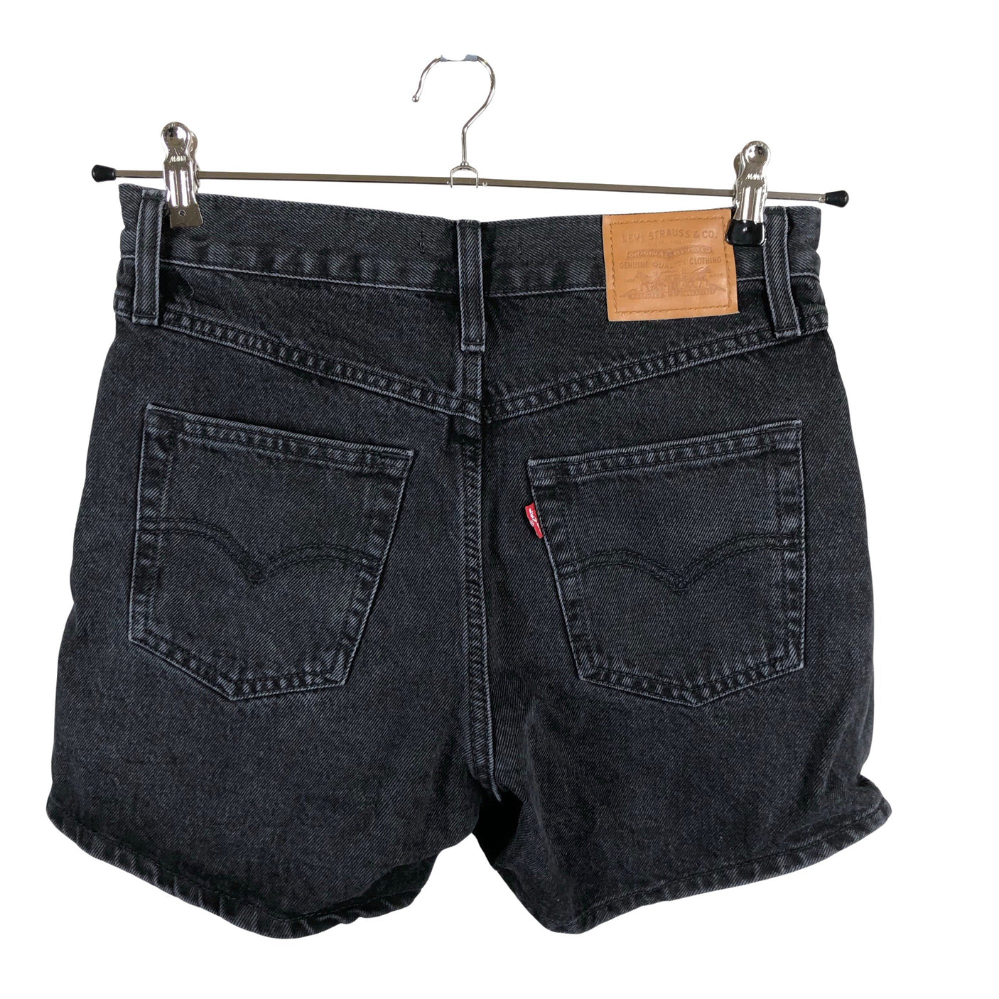 Naisten Levi's - Farkkushortsit, koko W27 - Musta (2)