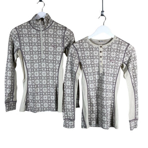 Naisten Kari Traa - Kerrastopaita, koko 36 - Beige (1)
