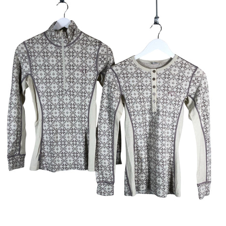 Naisten Kari Traa - Kerrastopaita, koko 36 - Beige ()