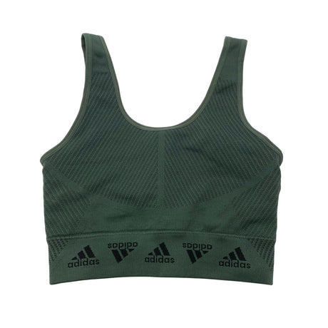 Naisten Adidas - Urheilutoppi, koko 34 - Vihreä ()