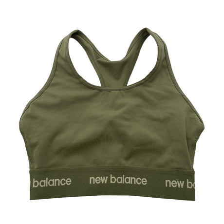 Naisten New Balance - Urheilutoppi, koko 34 - Vihreä ()