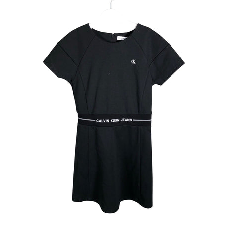 Tyttöjen Calvin Klein Jeans - Kangasmekko, koko 134 - 140 - Musta ()