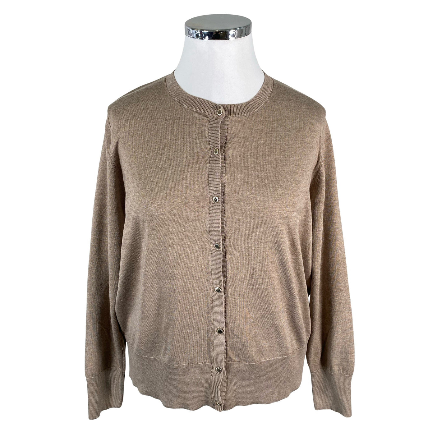 Naisten Holly & Whyte by Lindex - Neuletakki, koko 44 - Ruskea (1)
