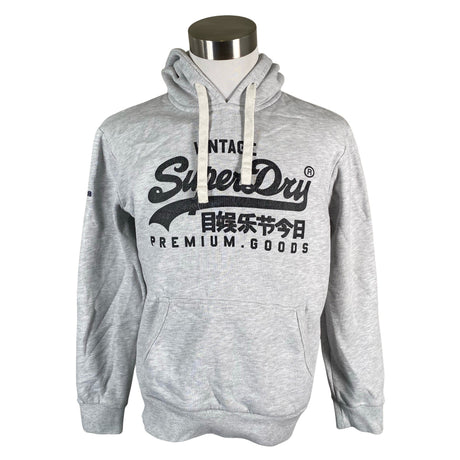 Miesten Superdry - Huppari, koko M - Harmaa ()