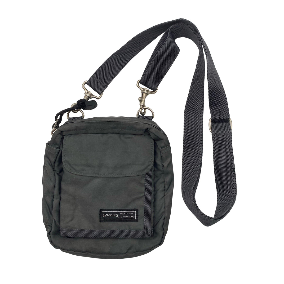 Unisex Spalding - Olkalaukku, koko Mini - Harmaa (1)