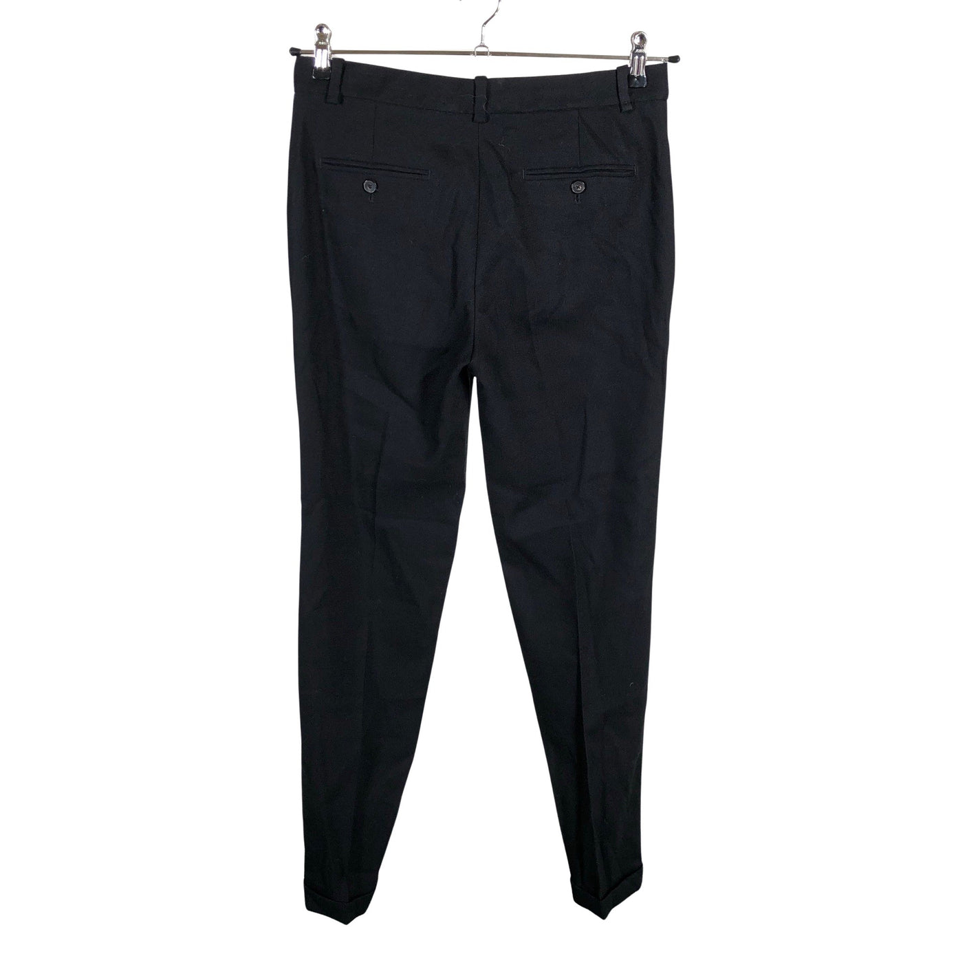 Naisten Massimo Dutti - Suorat housut, koko 38 - Musta (2)