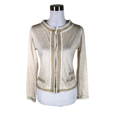 Naisten Adolfo Dominguez - Neuletakki, koko 36 - Beige ()