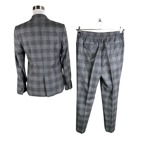 Naisten Massimo Dutti - Jakkupuku, koko 38 - Harmaa (2)