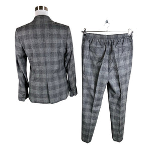 Naisten Massimo Dutti - Jakkupuku, koko 38 - Harmaa (2)