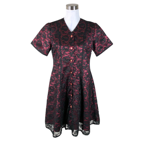 Naisten Handmade - Kangasmekko, koko 40 - Viininpunainen ()