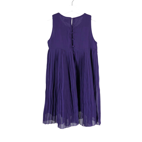 Tyttöjen Name It - Sifonkimekko, koko 134 - 140 - Violetti (2)
