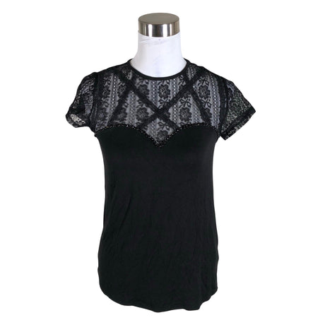 Naisten Guess - T-paita, koko 36 - Musta ()