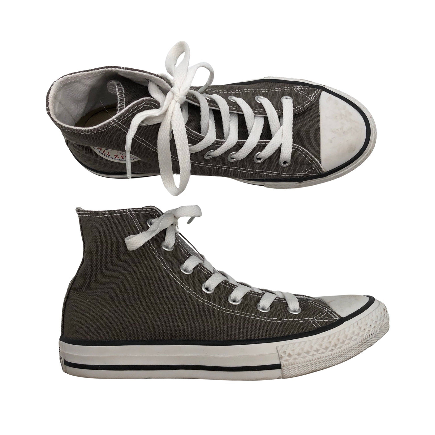 Unisex Converse - Tennarit, koko 34 - Harmaa (1)