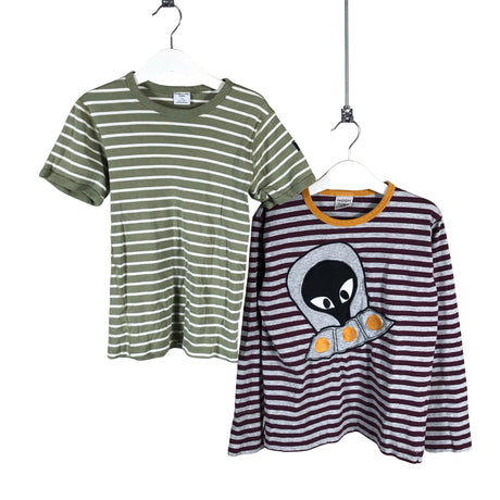 Unisex Polarn O. Pyret - Trikoopaita, koko 134 - 140 - Vihreä ()