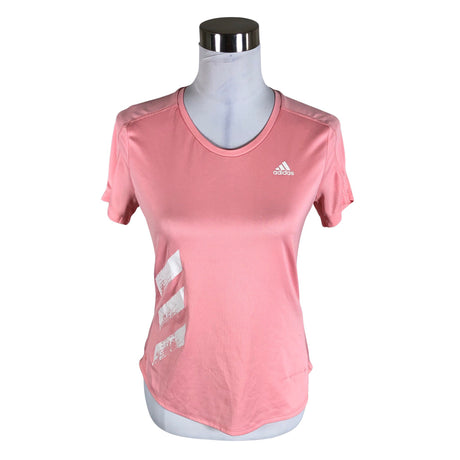 Naisten Adidas - Urheilupaita, lyhyet hihat, koko 36 - Vaaleanpunainen ()