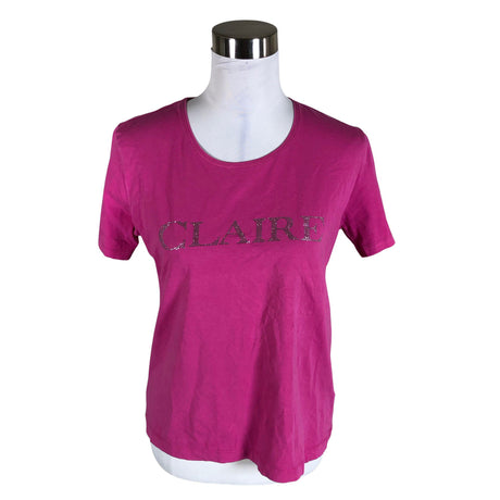Naisten Claire.dk - T-paita, koko 40 - Pinkki ()