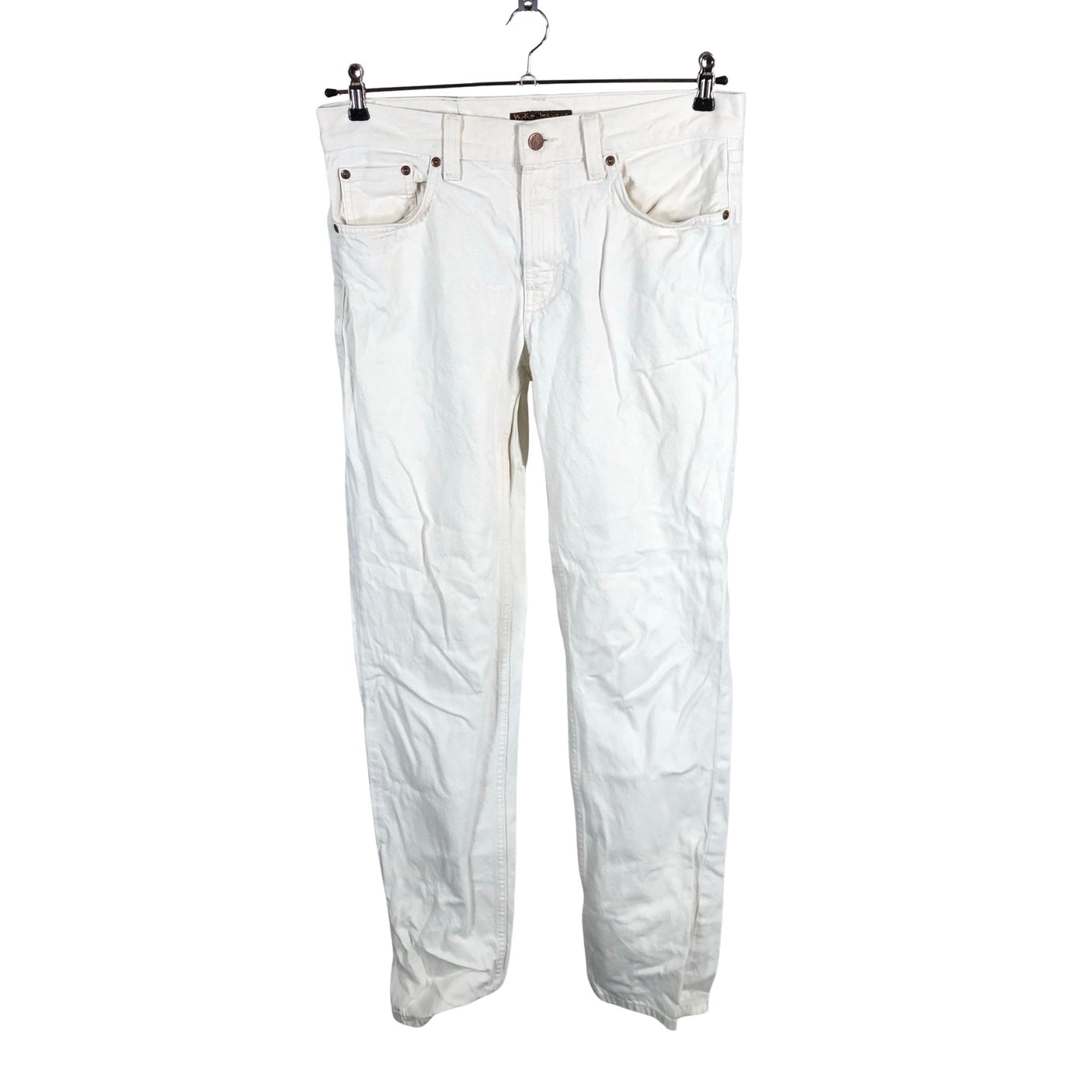 Miesten Nudie Jeans - Farkut, koko W31 - Luonnonvalkoinen (1)