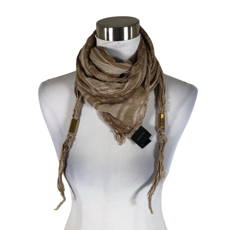 Unisex Gucci - Huivi, koko Midi - Beige ()