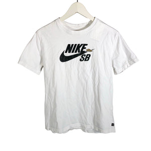 Unisex Nike - T-paita, koko 158 - 164 - Valkoinen (1)