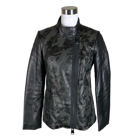 Naisten Friitala - Nahkatakki, koko 40 - Musta ()